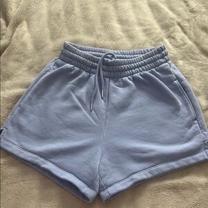 Abercrombie & Fitch purple cotton dolphin shorts